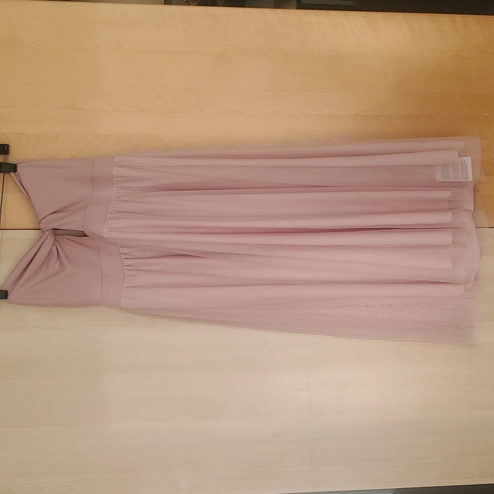 Pale Pink Tulle Dress